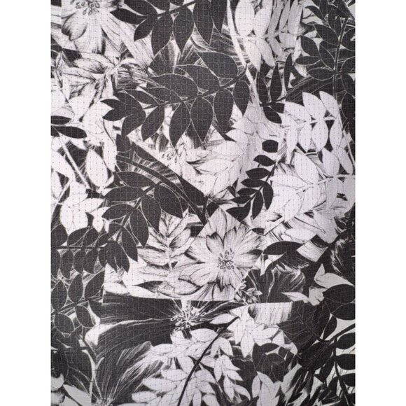 Lululemon Mens Black & White Short Sleeve Button-Up Shirt XL - Picture 6 of 9